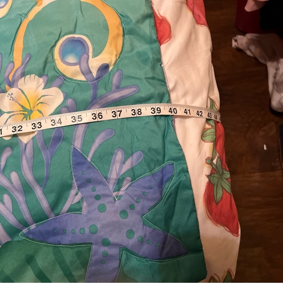 Disney The Little Mermaid Ariel Toddler Bed/crib Blanket - Picture 3 of 4